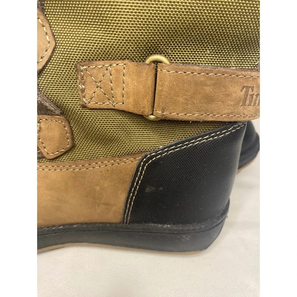 Timberland Kids Waterproof Winter Boots Brown Olive Orange 52836M US 12 Toddler